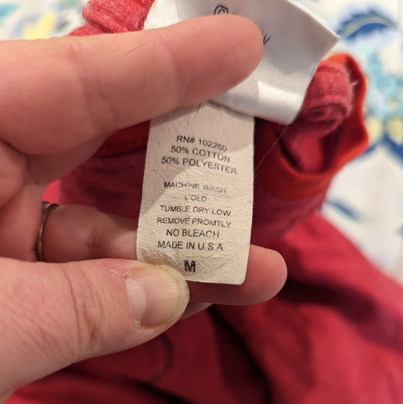 Vintage Disneyland Resort Mickey Mouse Ringer tee red - Picture 6 of 6